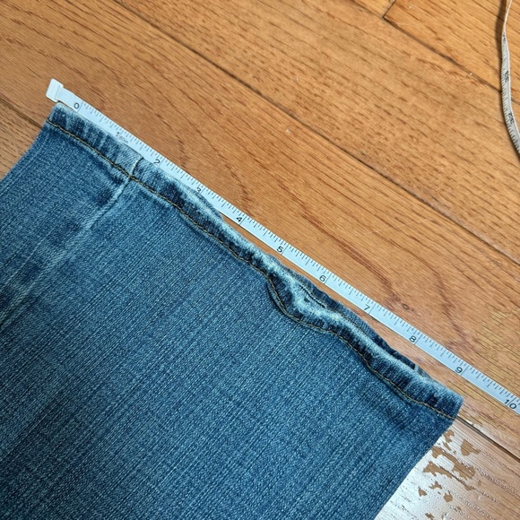 Cache‎ Y2K Embellished Jeans Light Wash Size 4 - Picture 13 of 13